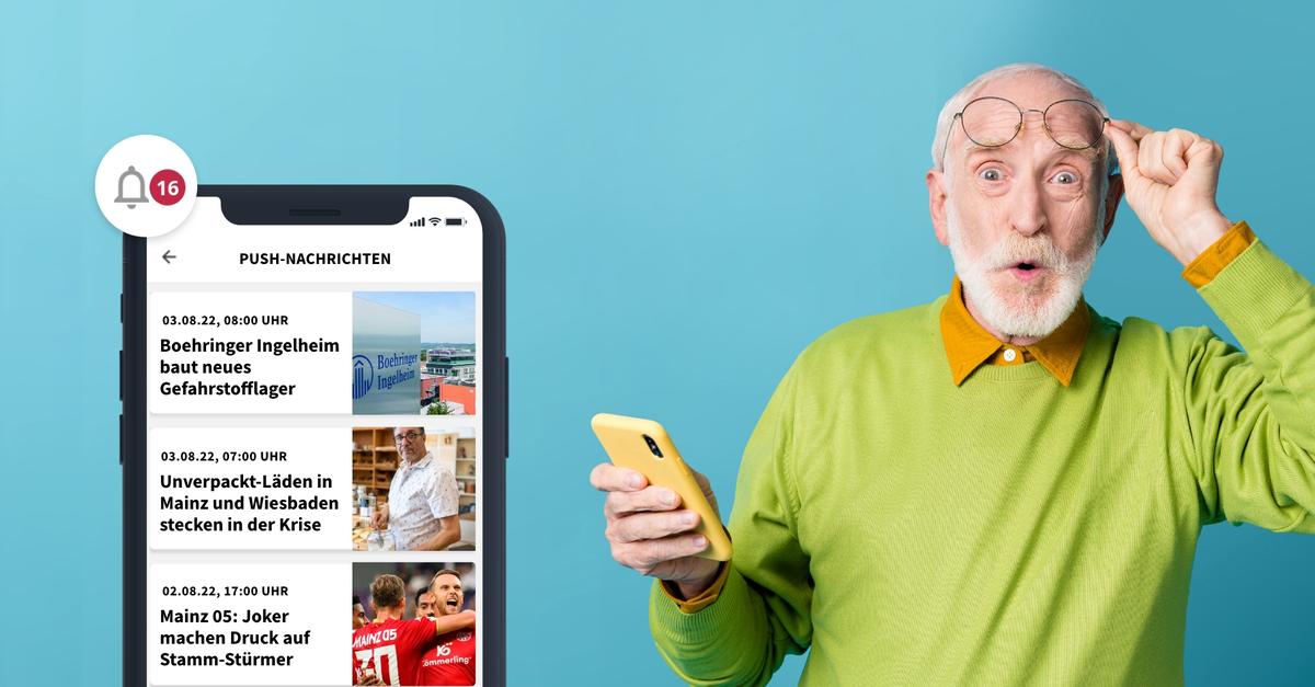 Die News-App der VRM stellt sich vor: Die Push-Inbox