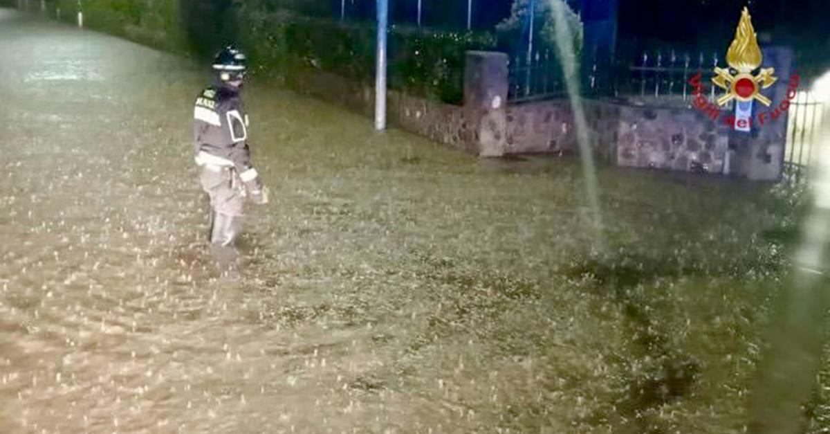 Zwei Tote bei Unwettern in Italien - auch ein Deutscher