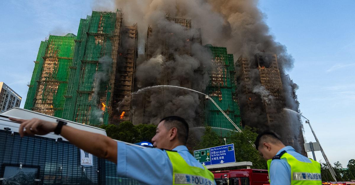 Mindestens vier Tote nach Großbrand in Hongkong