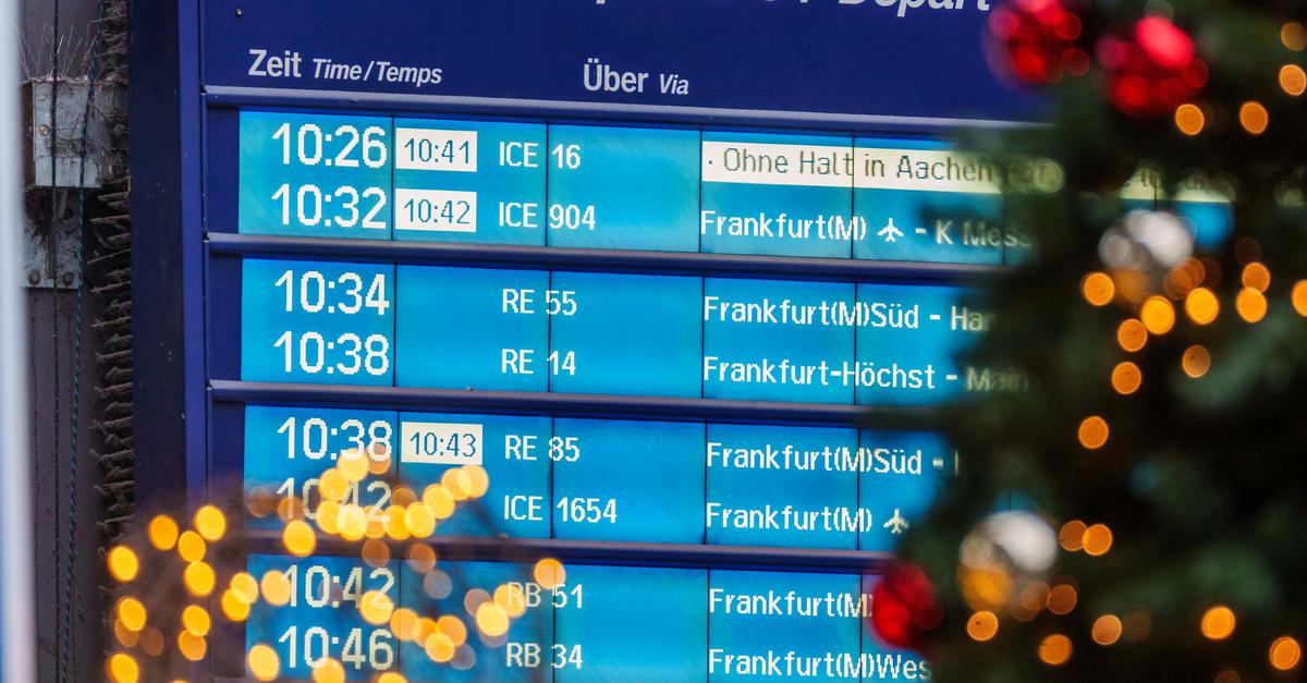 Heiligabend in der Wochenmitte entzerrt Reiseverkehr