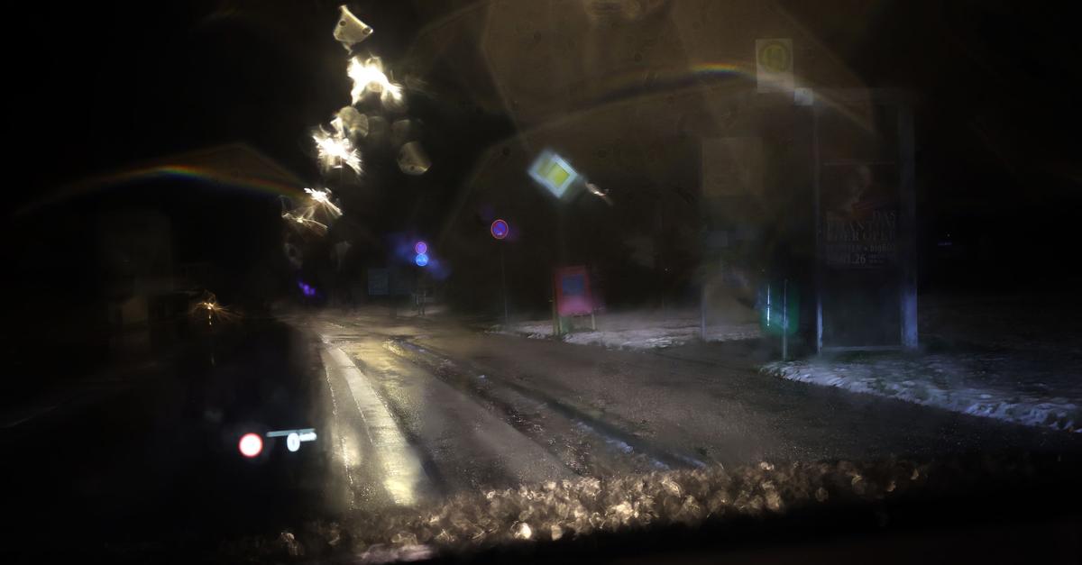 Regen trifft auf Frost – Glatteisgefahr im Südosten