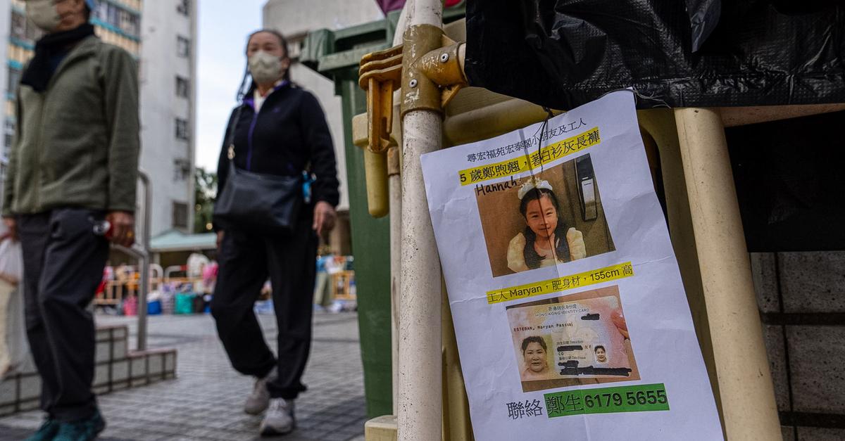 128 Menschen bei Feuerkatastrophe in Hongkong gestorben