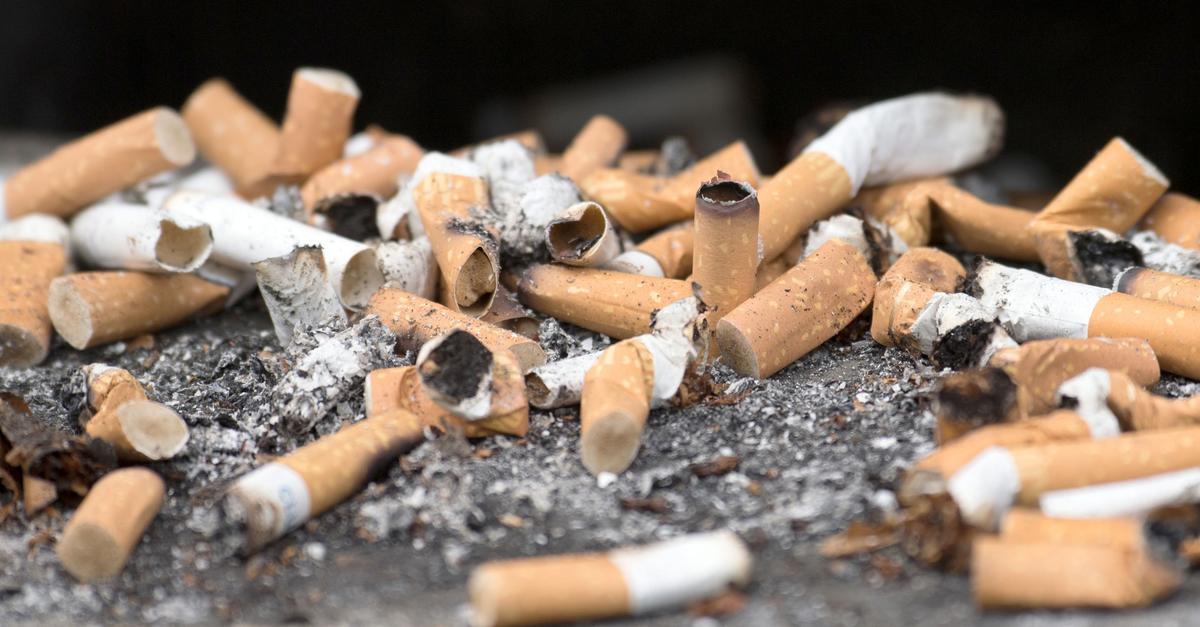 Anti-Tabak-Konferenz dringt auf Kampf gegen Zigarettenkippen