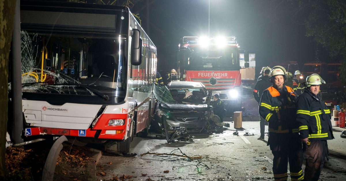 Flucht vor Polizei endet mit sieben Verletzten in Hamburg