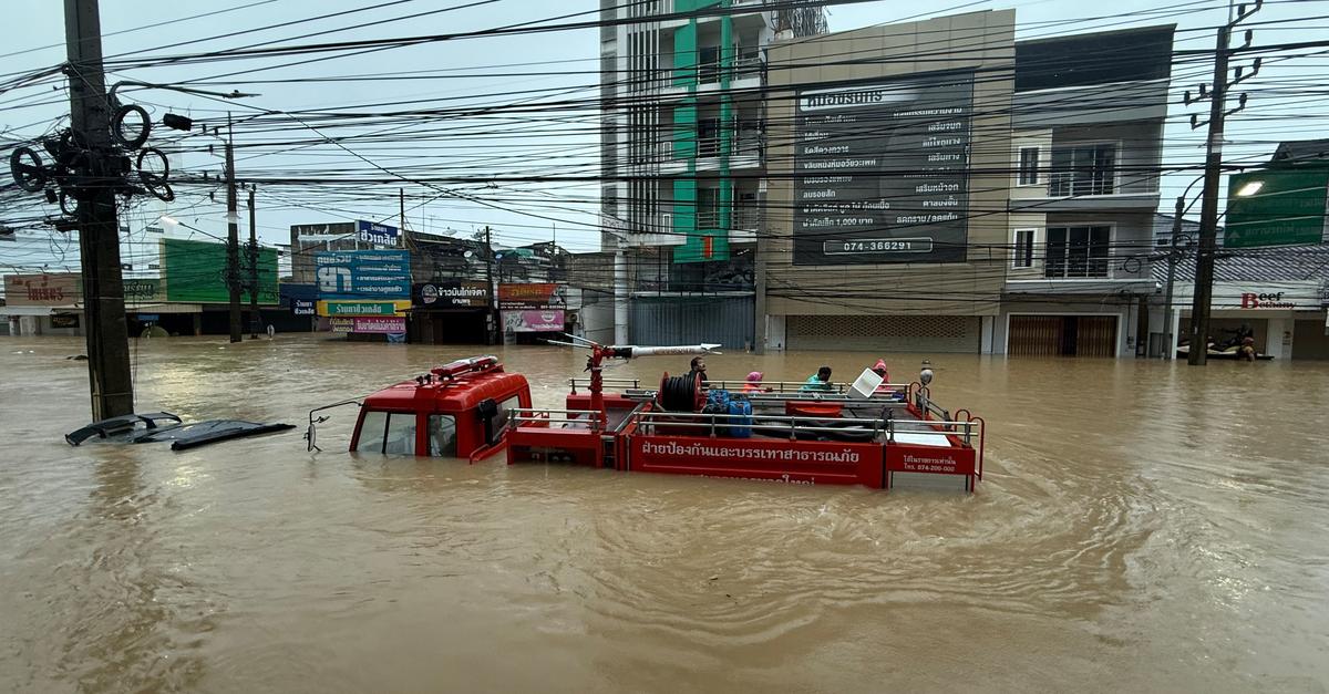 Südthailand kämpft mit Rekord-Fluten - Militär entsendet