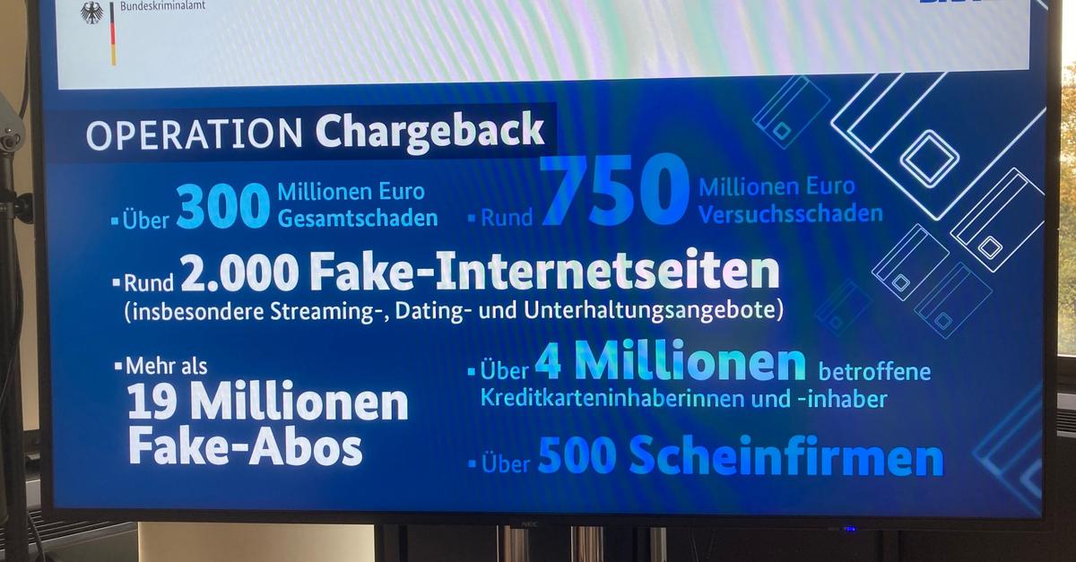 Razzia gegen Fake-Abo-Betrüger - 300 Millionen Euro Schaden