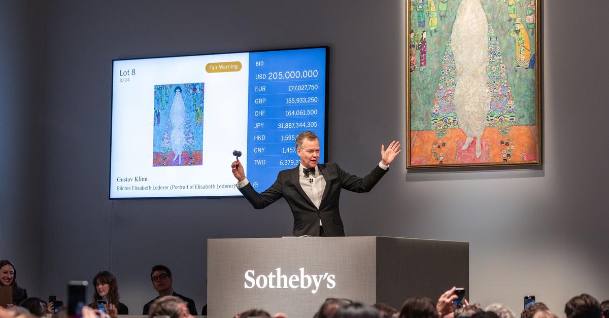 Rekord: Klimt-Gemälde für 236,4 Millionen Dollar versteigert