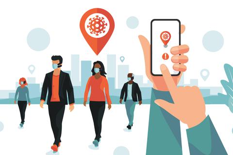 Wie funktionieren die Apps, die die Ausbreitung des Coronavirus eindämmen sollen? Foto: petovarga – stock.adobe