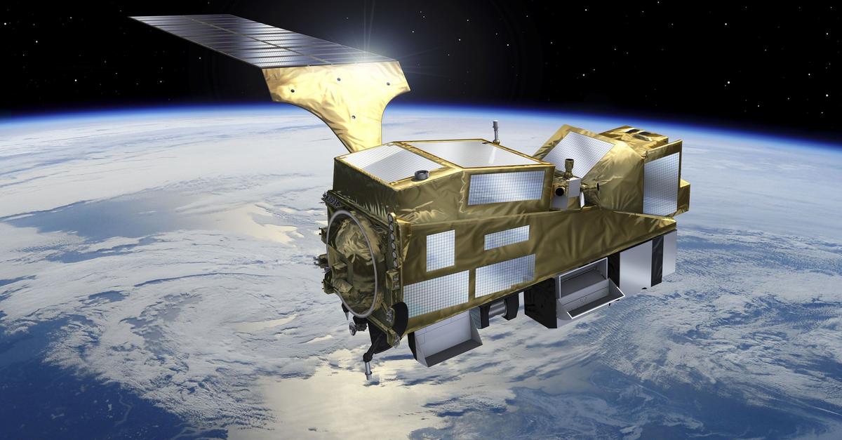 Europäischer Satellit für bessere Wettervorhersage hebt ab