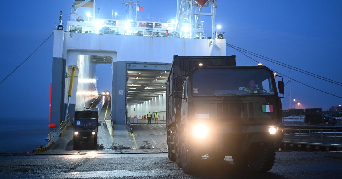 Nato beginnt Großmanöver in Deutschland und verlegt Truppen