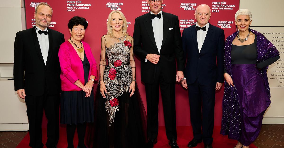 Amy Gutmann in Daniel Zajfman prejela nagrado Judovskega muzeja v Berlinu za razumevanje in strpnost