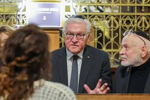 Steinmeier fordert Haltung gegen Antisemitismus