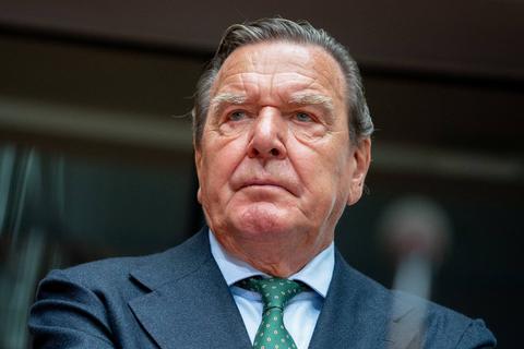 Altkanzler Gerhard Schröder. Foto: dpa
