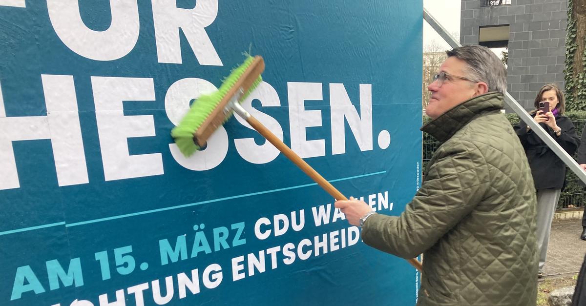 The Hessian CDU and Boris Rhein are confident of victory in the local ...