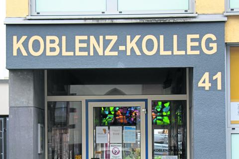 Das Koblenz-Kolleg steht seit Monaten wegen Sexismus-Vorwürfen im öffentlichen Fokus. Foto: Tanja Schoof