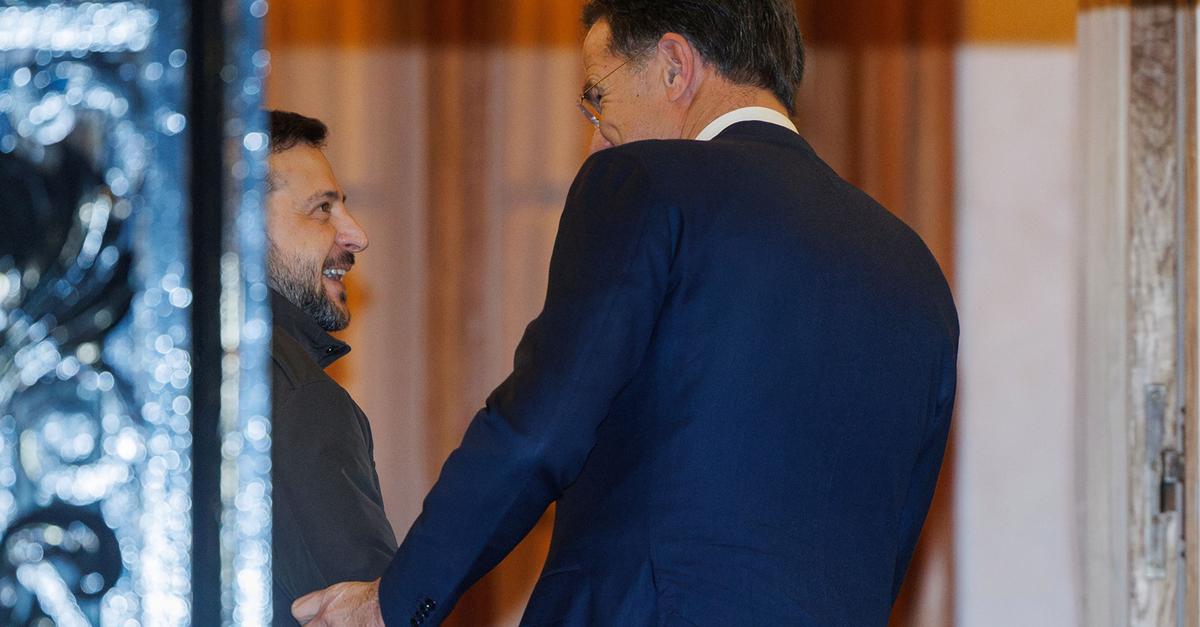 Selenskyj trifft in Brüssel Spitzen von Nato und EU