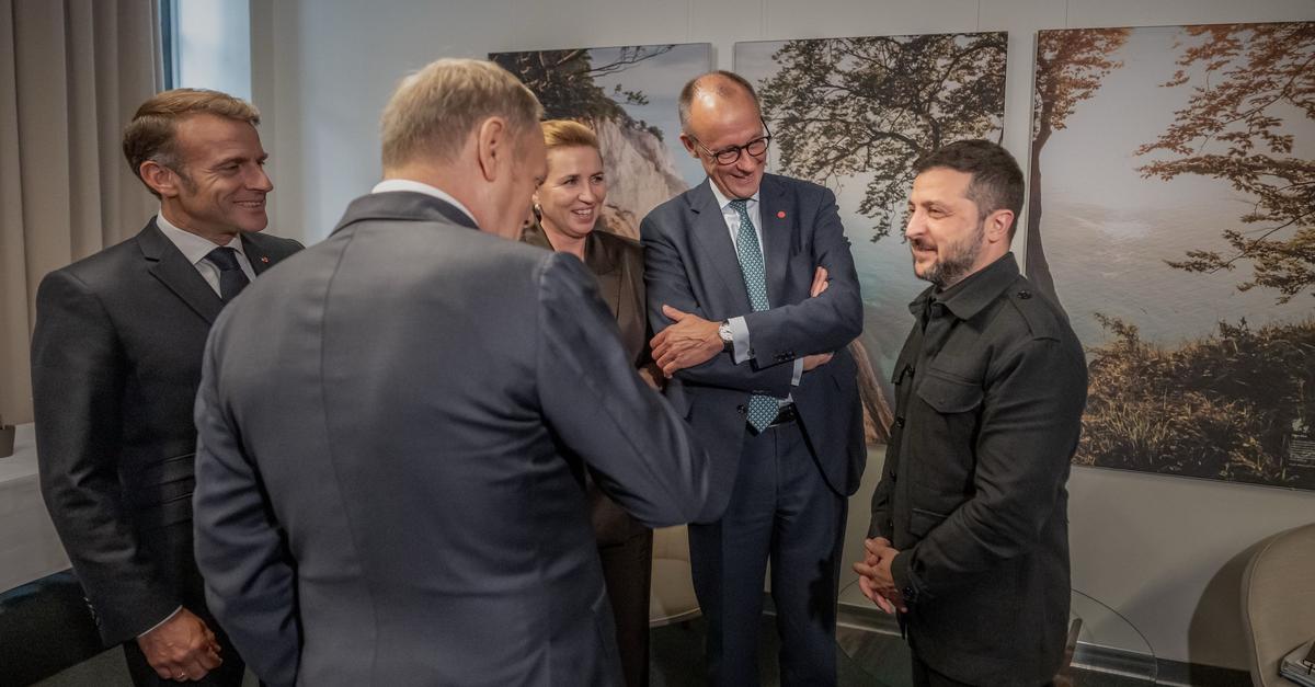 Vor Trump-Treffen: Selenskyj spricht mit Verbündeten