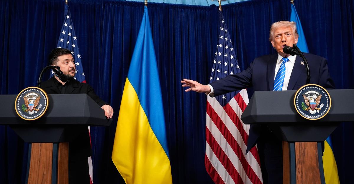 Bizarre Trump-Aussage - Lob für Selenskyjs „Selbstkontrolle“