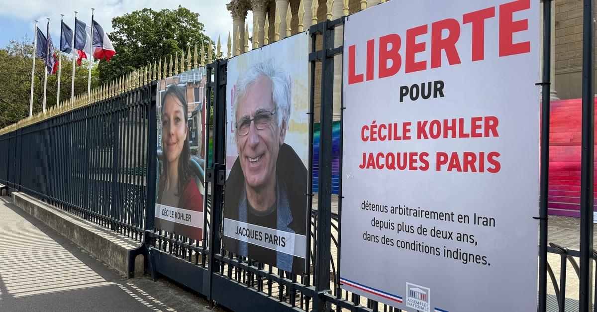 Erleichterung nach Haftentlassung von zwei Franzosen im Iran