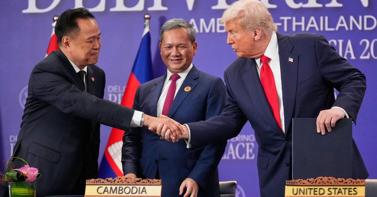 Thailand und Kambodscha besiegeln Frieden – Trump vermittelt