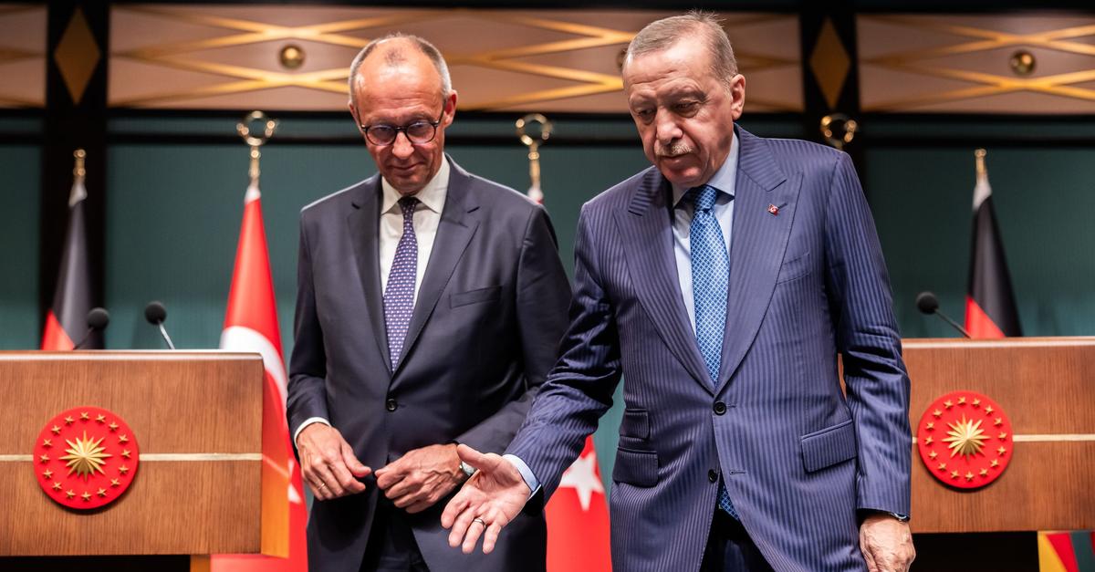 Erdogan und Merz geraten über Gaza-Krieg aneinander