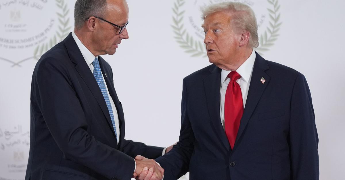 Merz se je s Trumpom pogovarjal o ameriškem mirovnem načrtu za Ukrajino