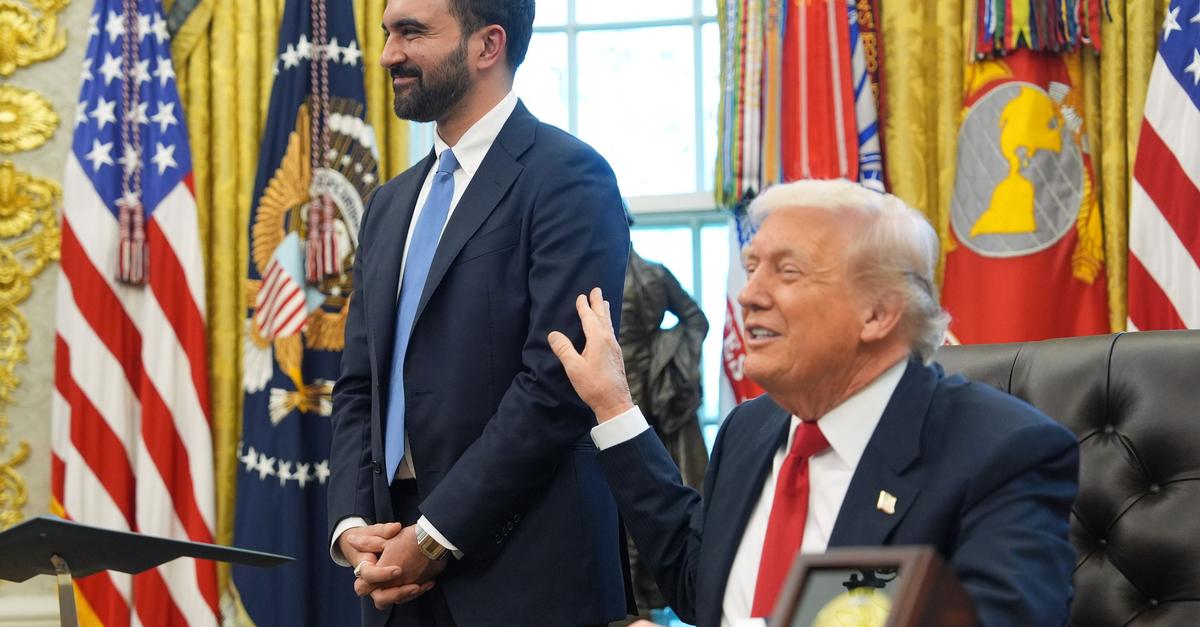 Charme-Offensive im Oval Office: Trump schwärmt von Mamdani