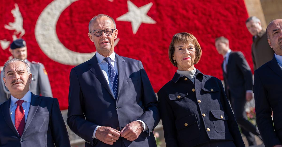 Merz will Partnerschaft mit der Türkei vertiefen