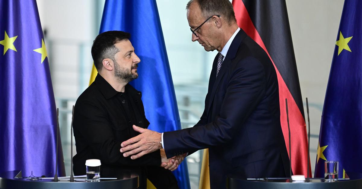 Selenskyj trifft US-Vertreter und Europäer in Berlin