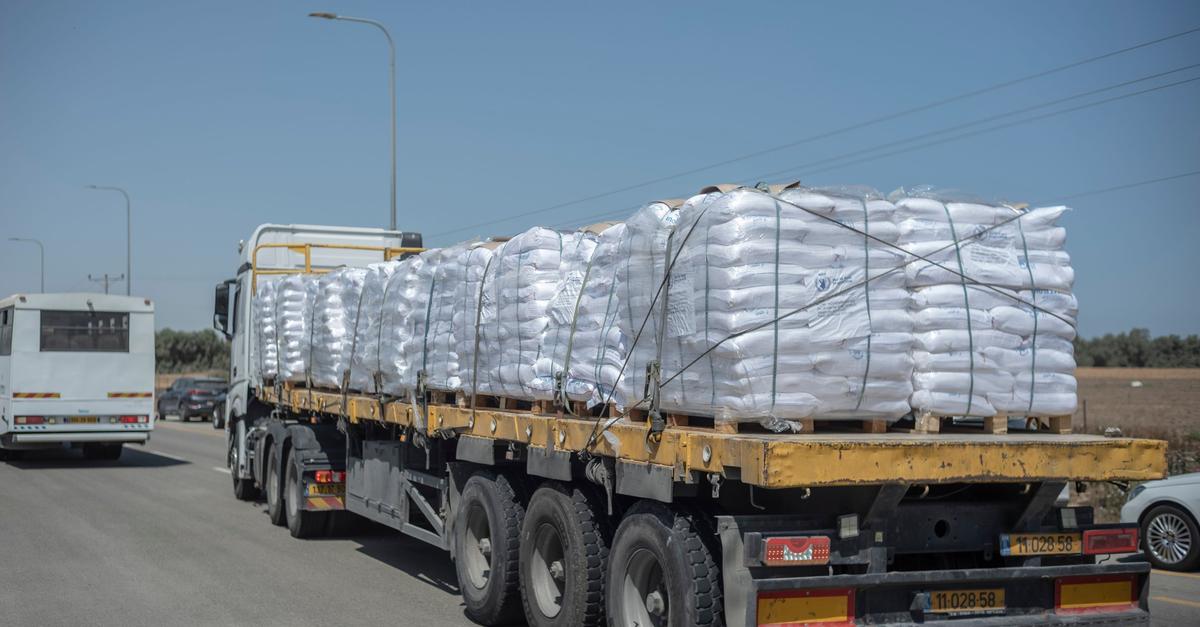 Hilfsgüter kommen wieder in den Gazastreifen