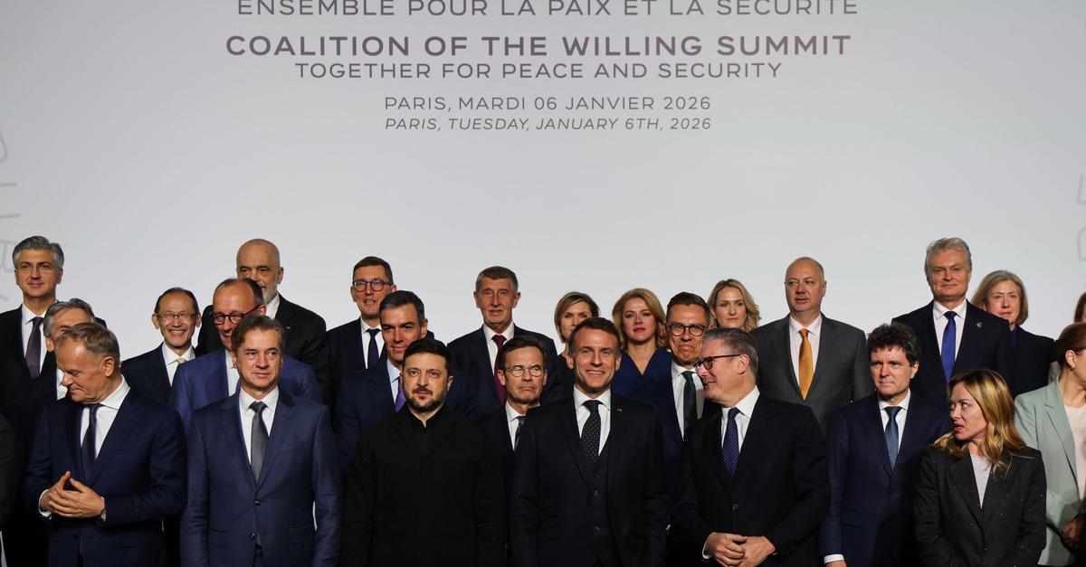 Wie die „Koalition der Willigen“ die Ukraine schützen will