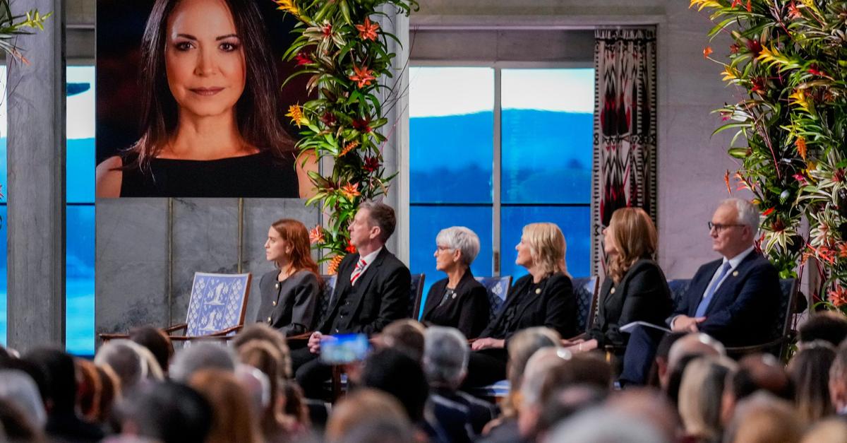 Nobelpreisträgerin Machado in Abwesenheit ausgezeichnet