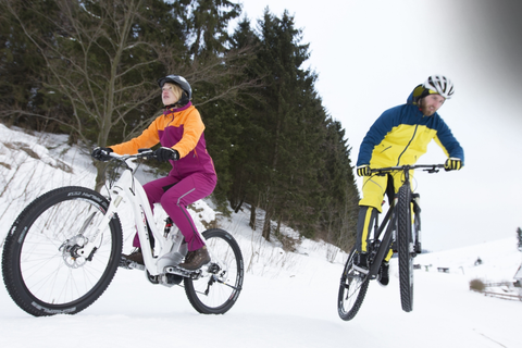 Wenn Sie unsere Tipps beachten, macht das E-Bike auch im Winter Spaß und keine Probleme. Foto: Kay Tkatzik