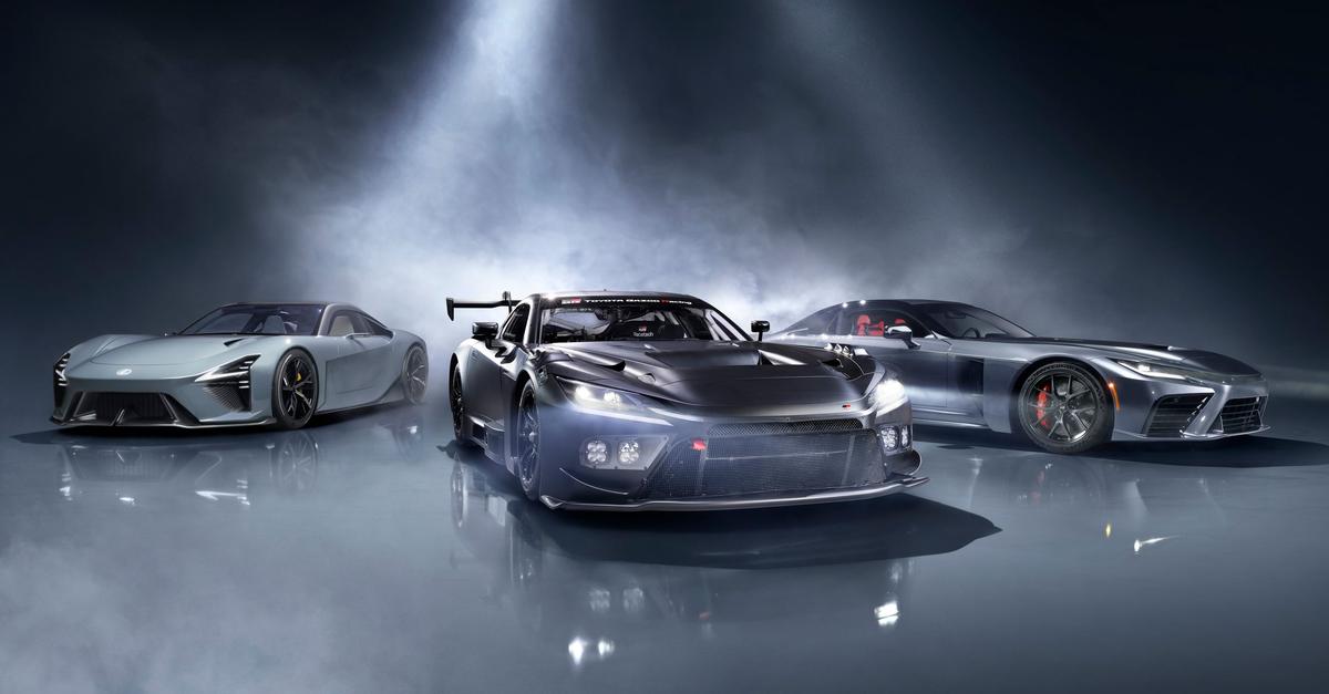 Toyota lässt mit drei Supersportwagen die Muskeln spielen