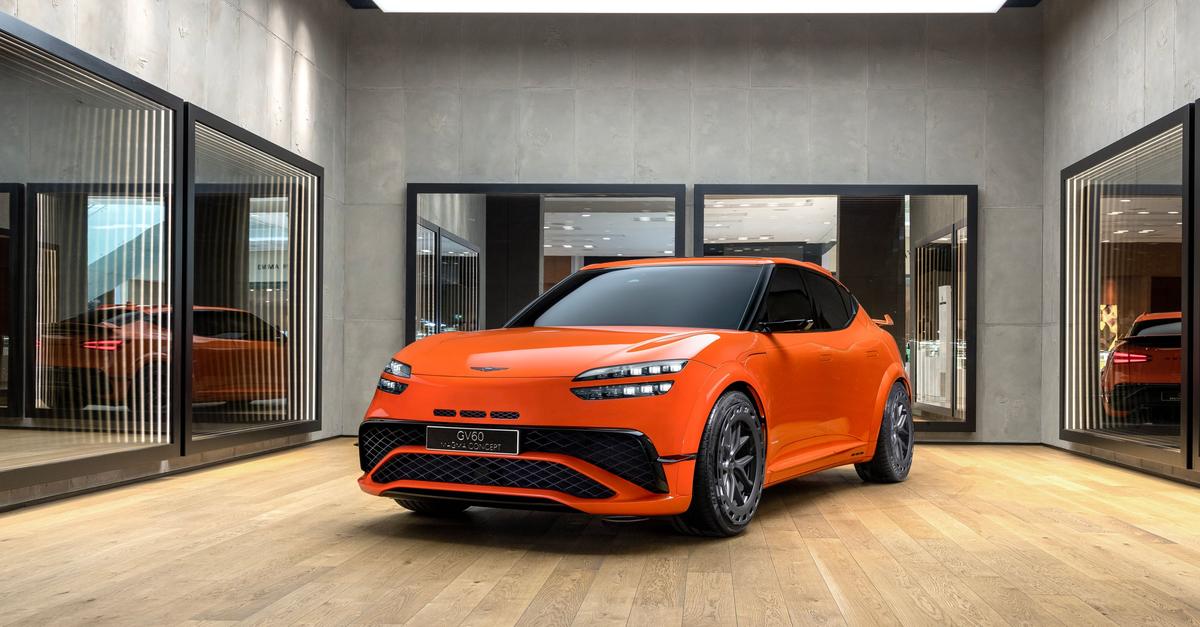 Genesis sieht Rot: GV60 Magma leitet Sport-Offensive ein