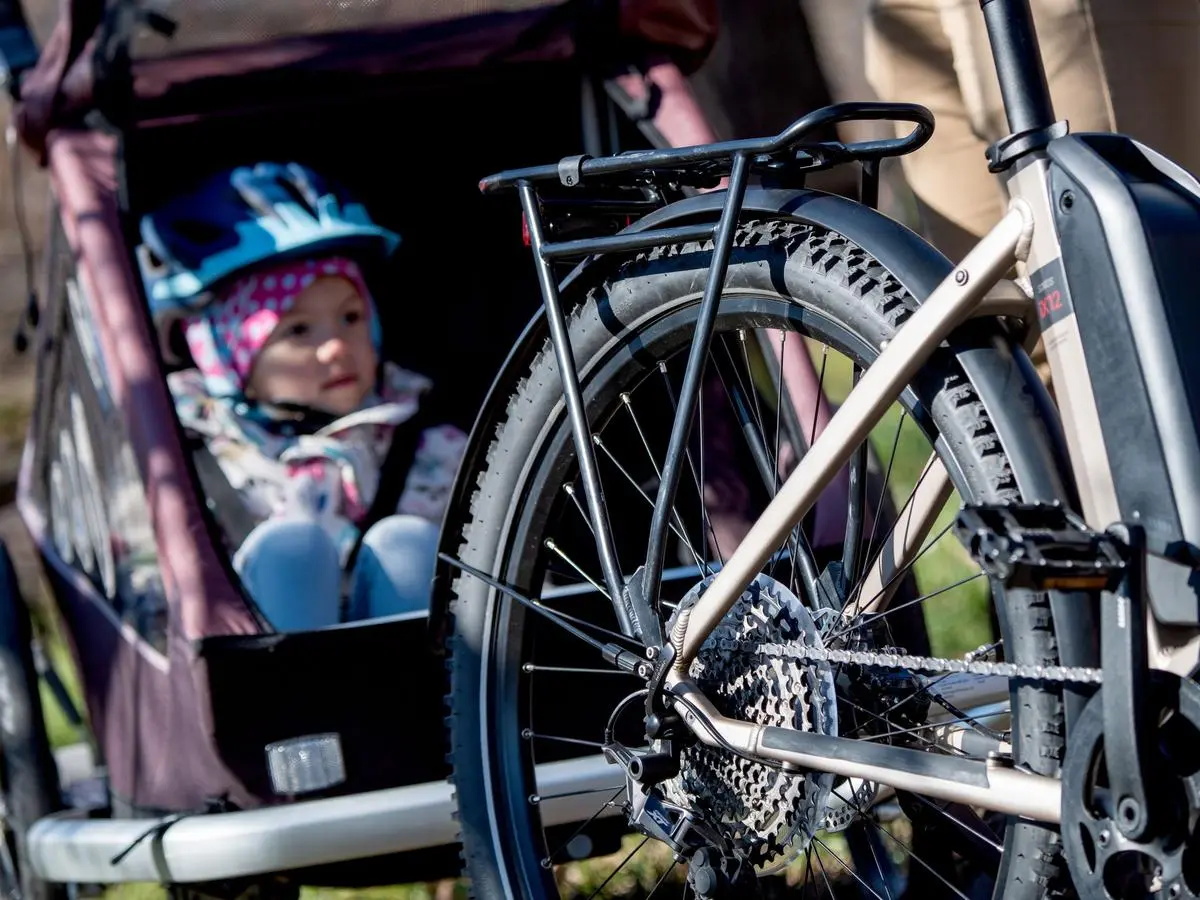 Stiftung Warentest: Kinderfahrradanhnger oft mangelhaft