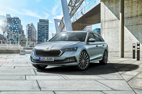 Sieht gut aus und hat viele innere Werte: der Octavia Combi. Foto:  Skoda