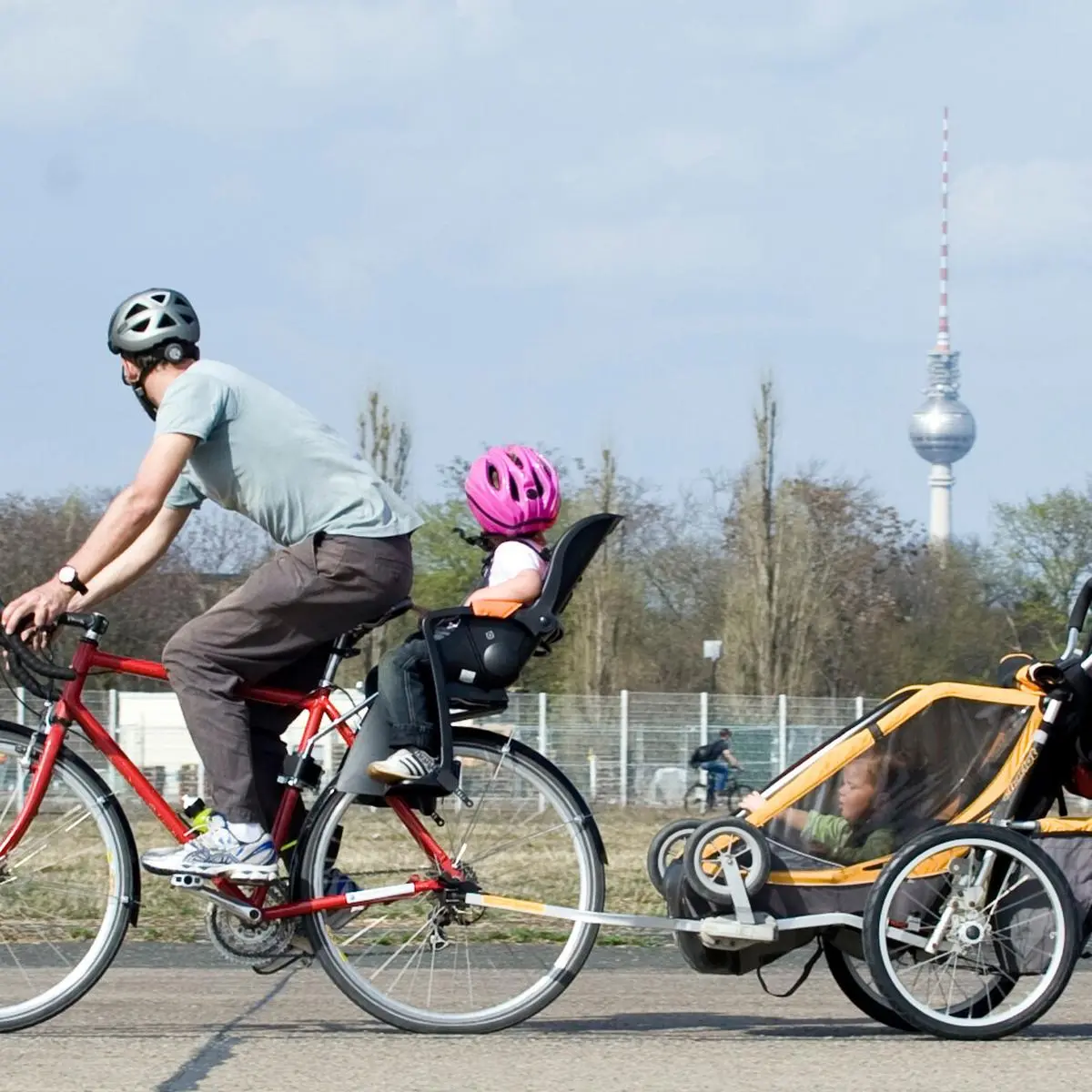 Auf diesen drei Wegen knnen Kinder mitradeln