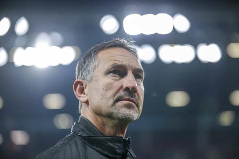 Achim Beierlorzer, Trainer von Mainz 05. Foto: Sascha Kopp 