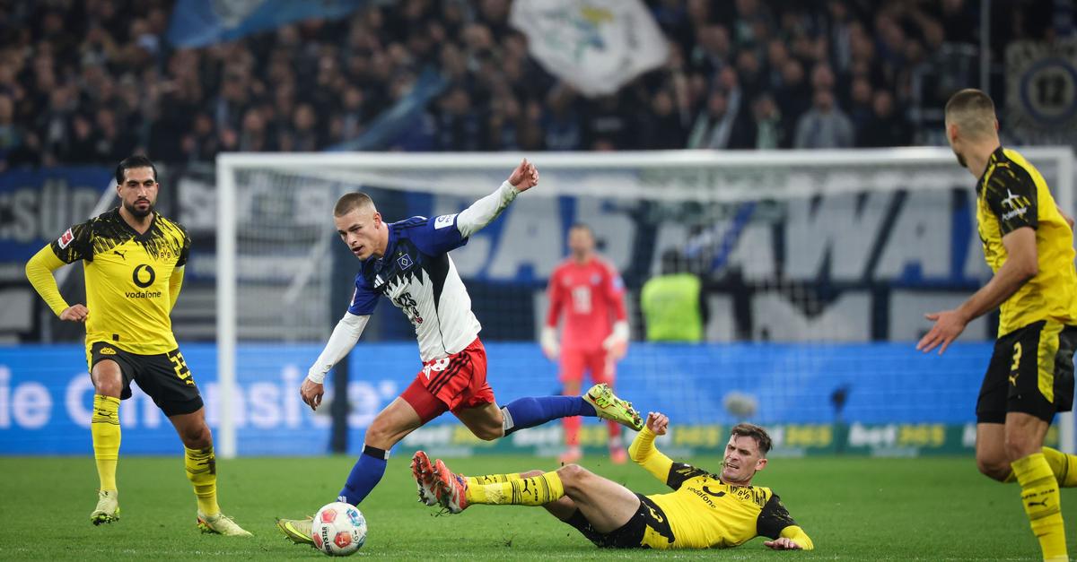 HSV izsilil remi proti Dortmundu v podaljšku