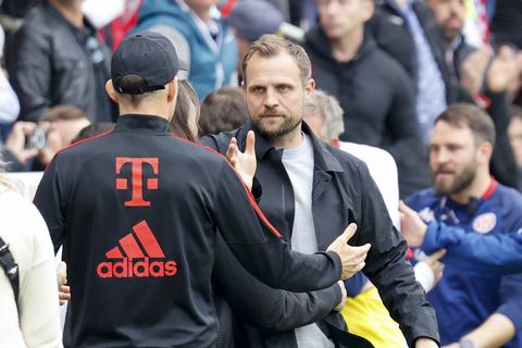 Zwei Weggefährten und Trainerkollegen mit ähnlichen Problemen: Thomas Tuchel (links) und Bo Svensson.