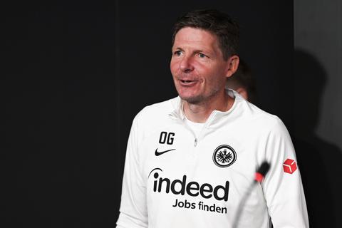 Hört am Saisonende bei Eintracht Frankfurt auf: Cheftrainer Oliver Glasner.