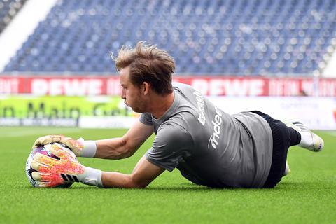 Frederik Rönnow hatte während seiner Zeit bei Eintracht Frankfurt mit Verletzungen zu kämpfen. Foto: Jan Hübner