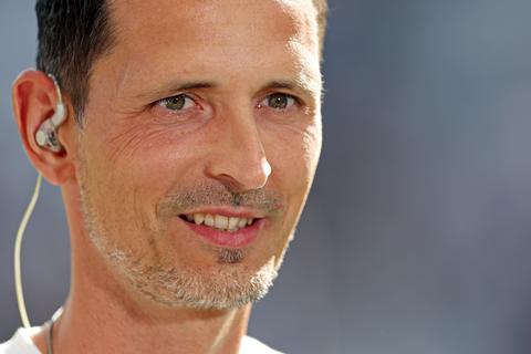 Eintracht-Trainer Dino Topmöller.