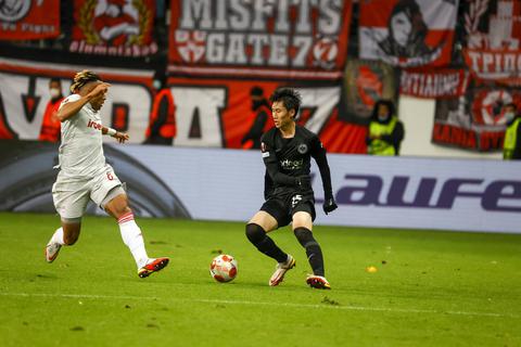 Eintracht Frankfurts Spielmacher Daichi Kamada. Foto: Guido Schiek