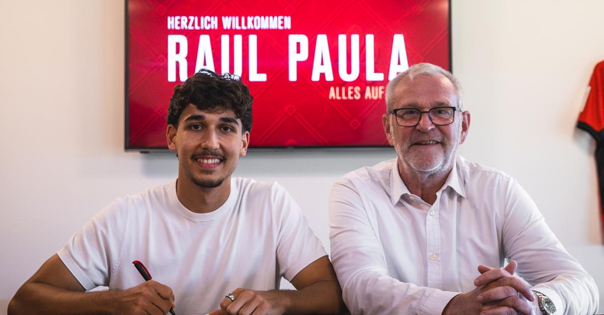 New signing for SV Wehen Wiesbaden: Raul Paula joins the third division ...