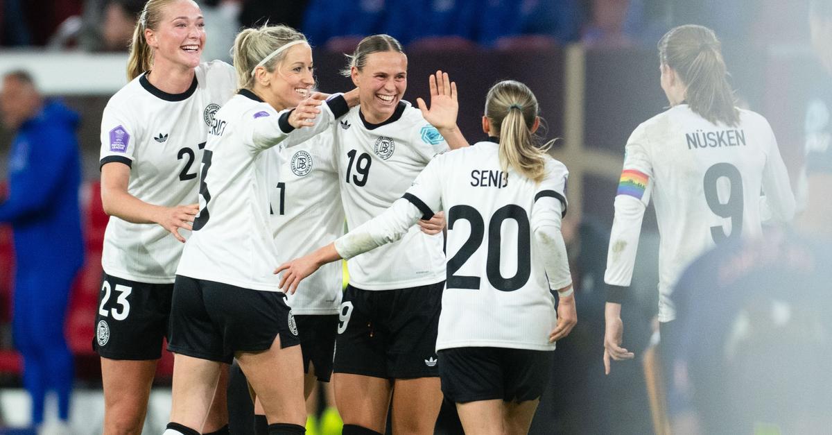 DFB-Frauen glücklich nach „Wahnsinns-Fußballabend“