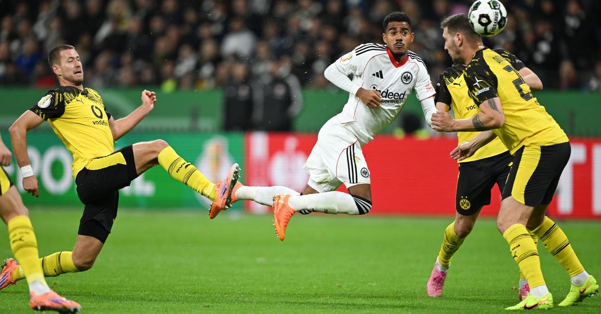 BVB gewinnt Elfmeterkrimi in Frankfurt - Wolfsburg raus