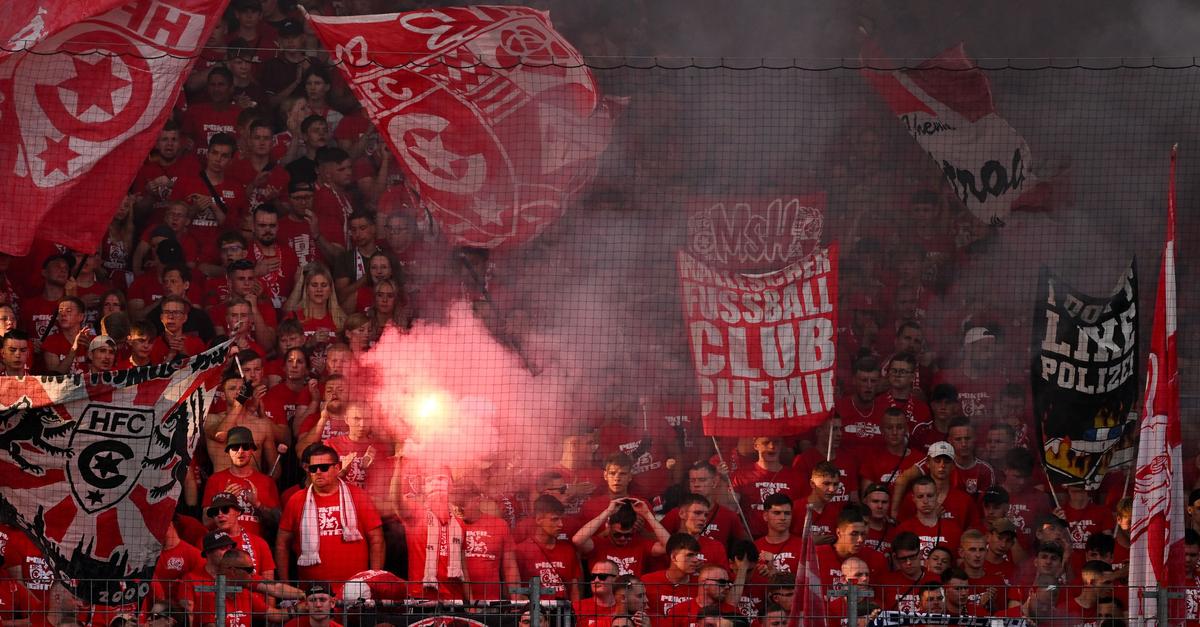 Hallescher FC verurteilt Gewalt beim Spiel gegen Chemie