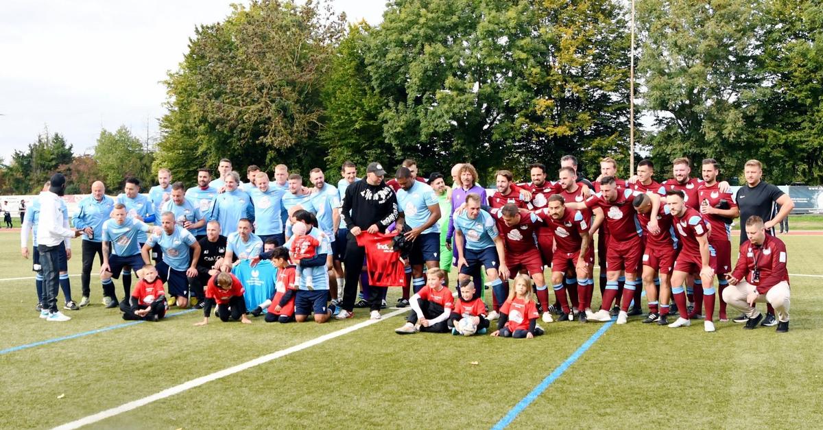 Fußball: Legendenspiel vor 2000 Fans